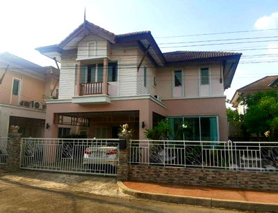 เช่าบ้านเดี่ยว ลาดพร้าว 71 : HU6688 บ้านเดี่ยวให้เช่า หมู่บ้านปริญญดา ฉลองรัช กรุงเทพมหานคร