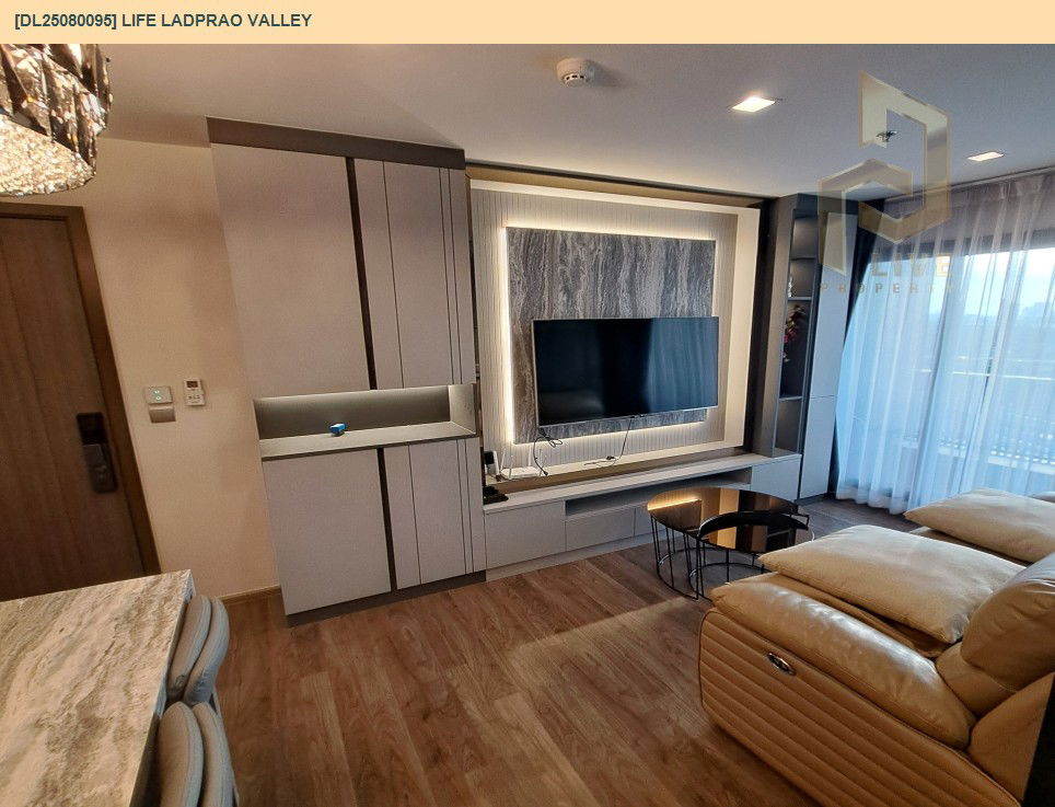 รูป MDL25080095 ให้เช่าคอนโด ไลฟ์ ลาดพร้าว แวลลีย์ (Life Ladprao Valley) ใกล้ BTS ห้าแยกลาดพร้าว พร้อมเข้าอยู่ โทรด่วน 0638692663 LineID @655ebbvc - รูปที่ 6/22