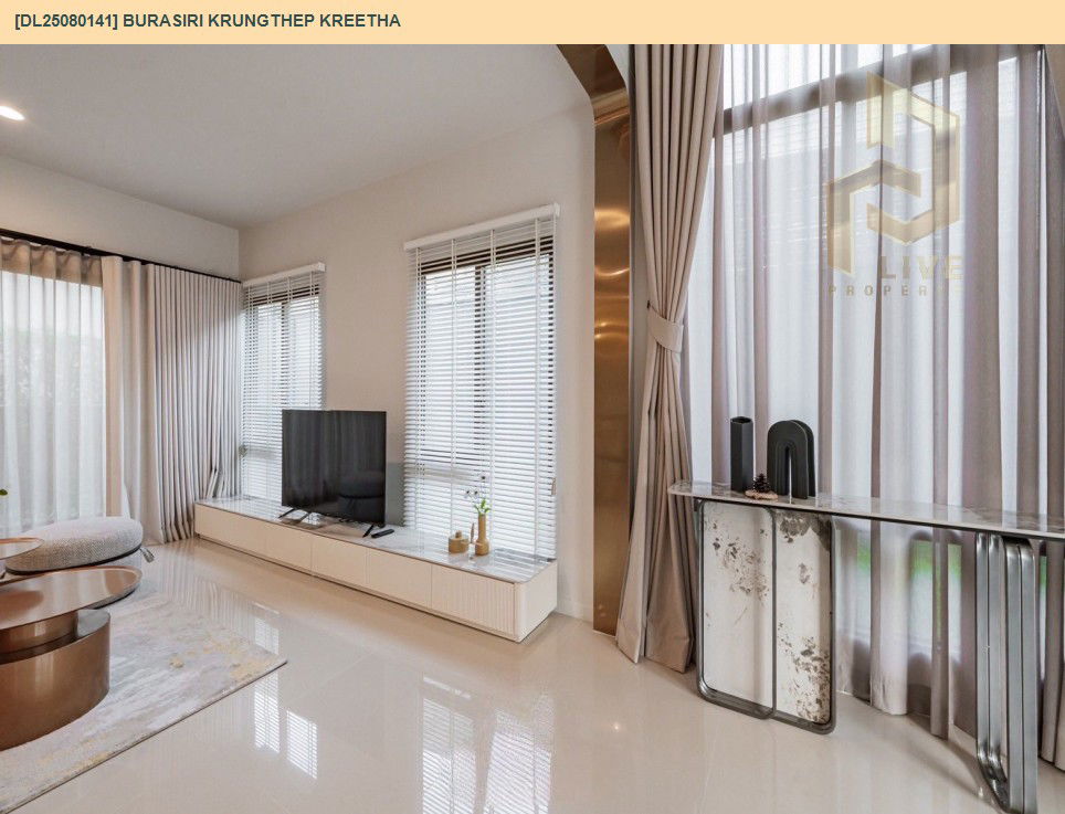 picture DL25080141 Condo for rent, BURASIRI KRUNGTHEP KREETHA near Airport Rail Link Hua Mak, ready to move in, call urgently 0656133286 LineID @534wlwof - 3/18