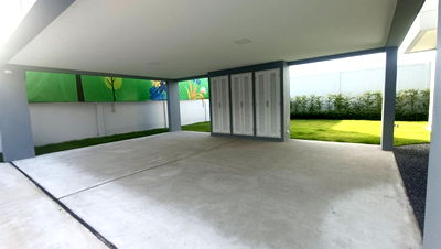 Houses for sale King Mongkut University Of Technology Thonburi, Bang Khunthian Campus : 🏡✨ Single House for Sale   Saransiri Thian Thale 30 Project | Magaret 📍 House No. 8/57 lot with ample yard space and privacy
