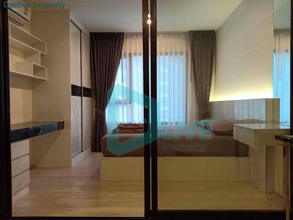 picture DL004454 Condo for rent, Life Asoke - Rama 9 near MRT พระราม 9, ready to move in, call urgently 0656133286 LineID @655ebbvc - 6/8