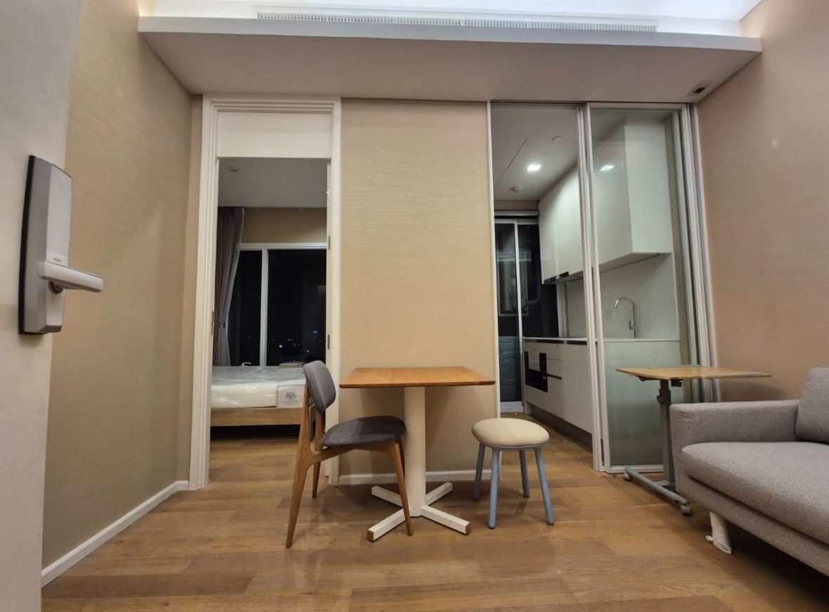 รูป ให้เช่า คอนโด  The Saint Residences ห้าแยกลาดพร้าว  ขนาด 31 ตร.ม 1นอน 1น้ำ  ราคา  16,000/เดือน โทร 093-028-1245 id line: properagency    - รูปที่ 2/8