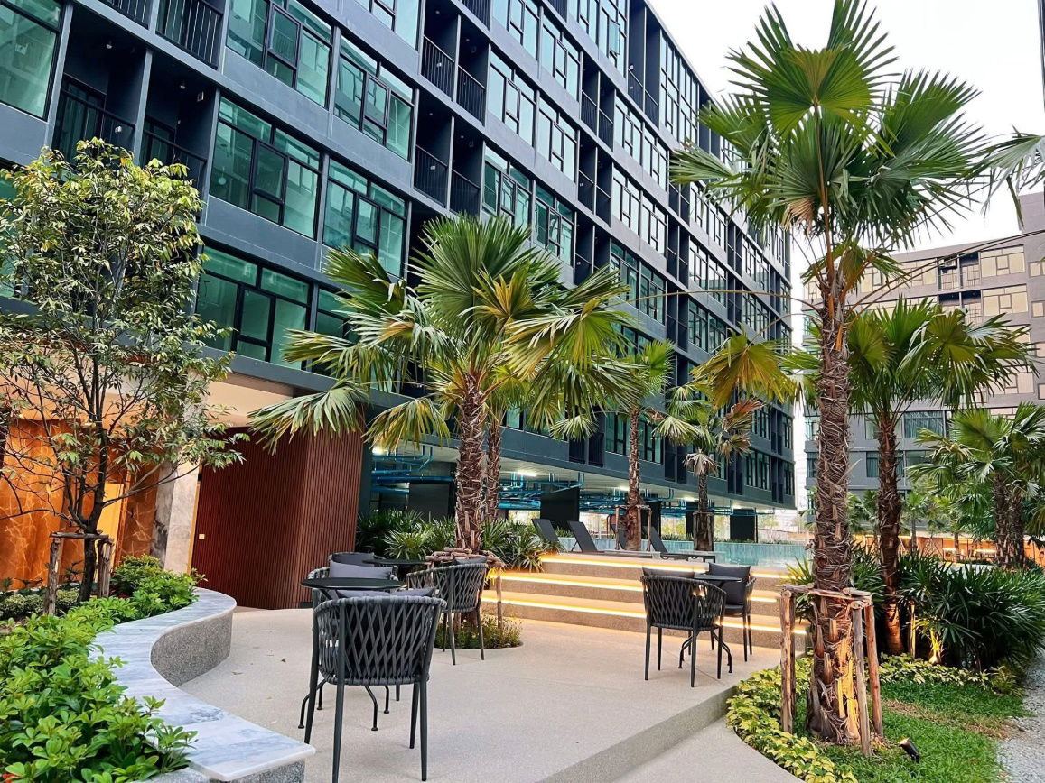 รูป ให้เช่า The Indeed Park Amata ห้องใหญ่ 42 ตรม 2 ห้องนอน 1 ห้องน้ำ 1 ห้องนั่งเล่นใหญ่ พร้อมเฟอนิเจอร์และเครื่องใช้ไฟฟ้า - รูปที่ 31/40