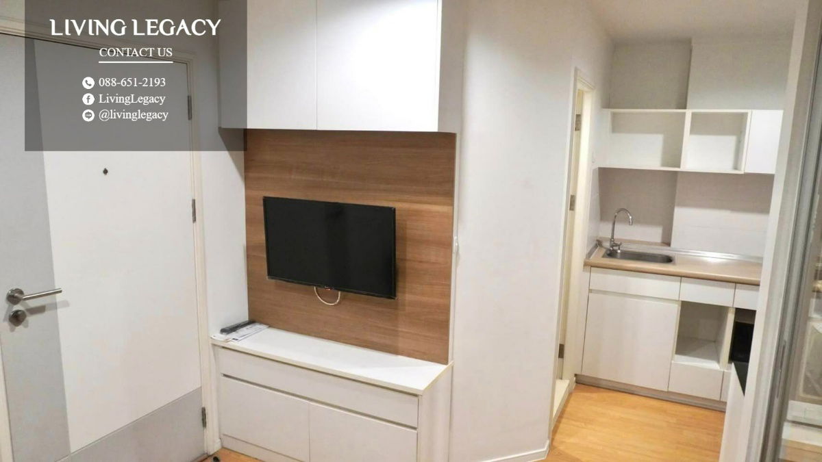รูป SH62Z6 ให้เช่าคอนโด Lumpini Place Srinakarin - Huamark Station 26 ตร.ม. ชั้น 3 ตึก A line id : @livinglegacy - รูปที่ 7/10