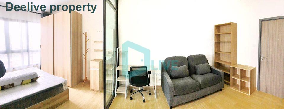 รูป DL101873 ให้เช่าคอนโด ศุภาลัย ลอฟท์ ประชาธิปก - วงเวียนใหญ่ (Supalai Loft Prajadhipok - Wongwian Yai) ใกล้ BTS วงเวียนใหญ่ พร้อมเข้าอยู่ โทรด่วน 0638692663 LineID @655ebbvc - รูปที่ 2/7