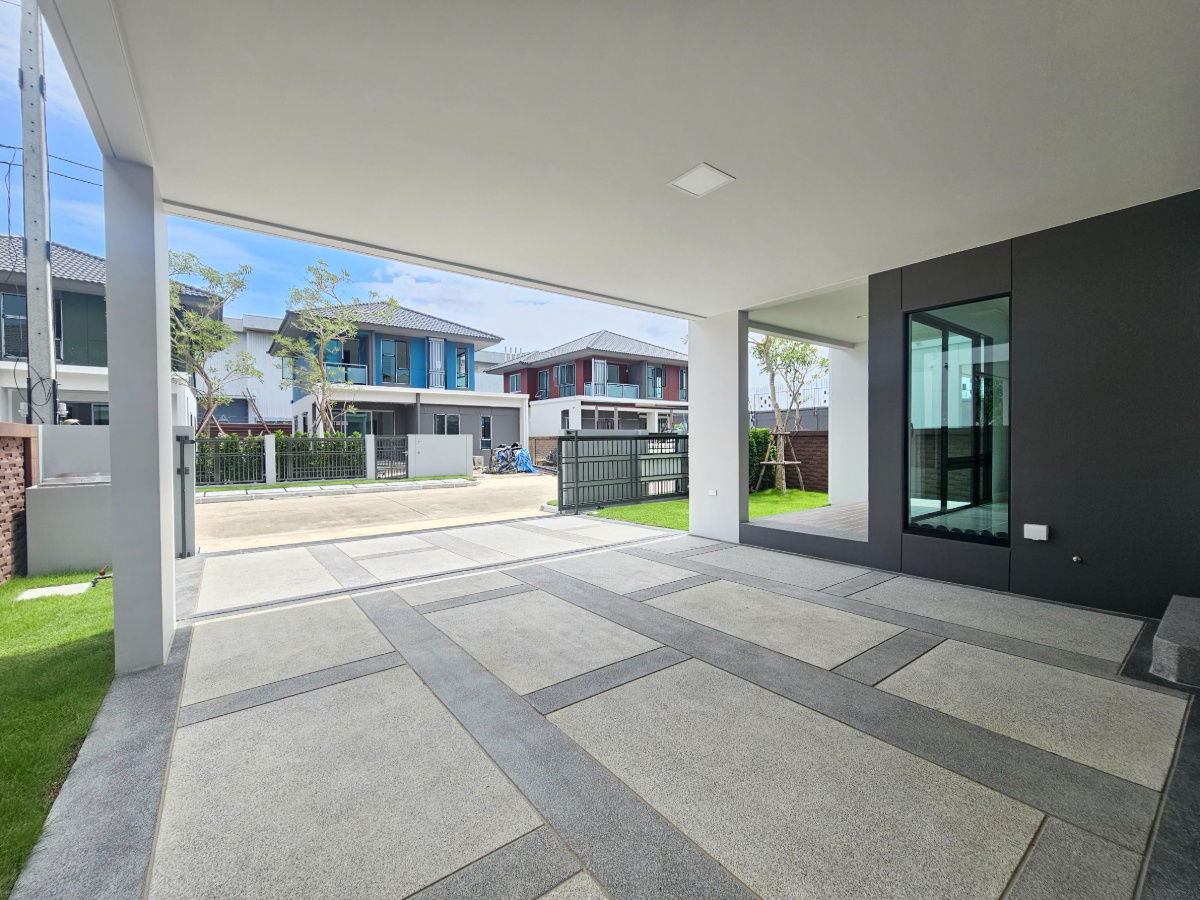 picture 🏡✨️Come explore this brand-new home near a beautiful central park at Setthasiri Wongwaen–Lamlukka - 10/18