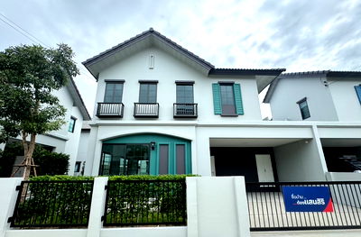 บ้านแฝด เมืองสมุทรสาคร สมุทรสาคร : 🏡 เปิดจองแล้ว! บ้านตัวอย่างบ้านแฝดโครงการใหม่ “อณาสิริ พระราม 2 – วงแหวน” แปลง 62