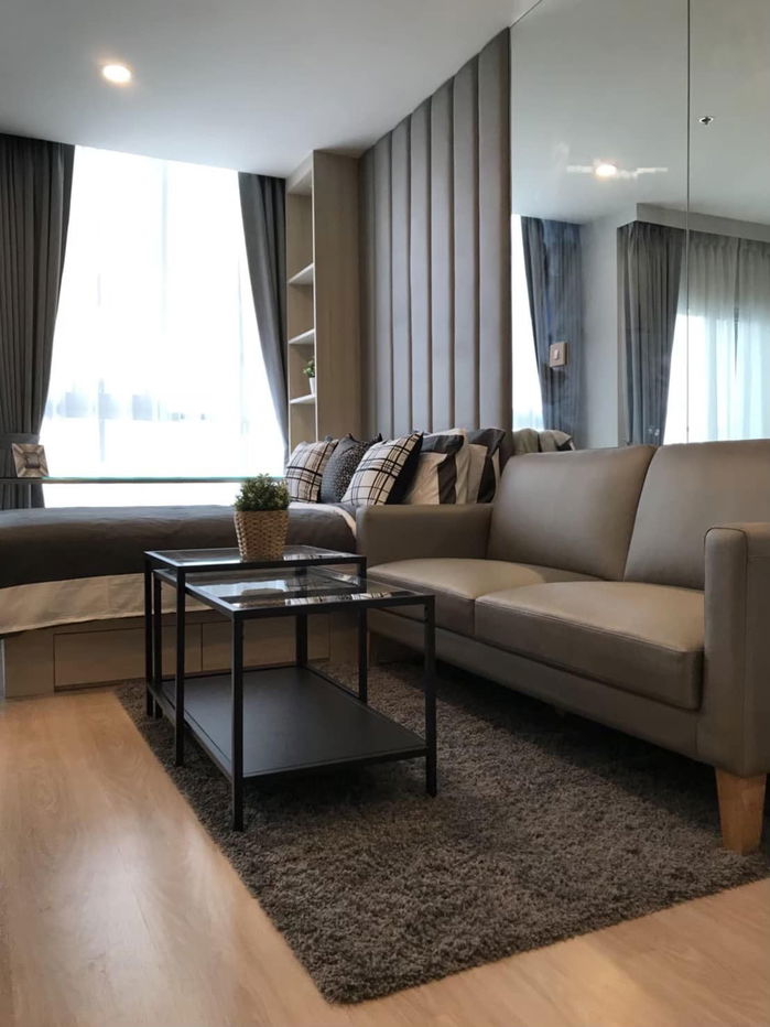 picture For Rent "𝐍𝐨𝐛𝐥𝐞 𝐑𝐞𝐯𝐨𝐥𝐯𝐞 𝐑𝐚𝐭𝐜𝐡𝐚𝐝𝐚 𝟏"📍Studio , Floor 28  : Near Central Rama9 , MRT-Thailand Cutural Centre  - 2/5