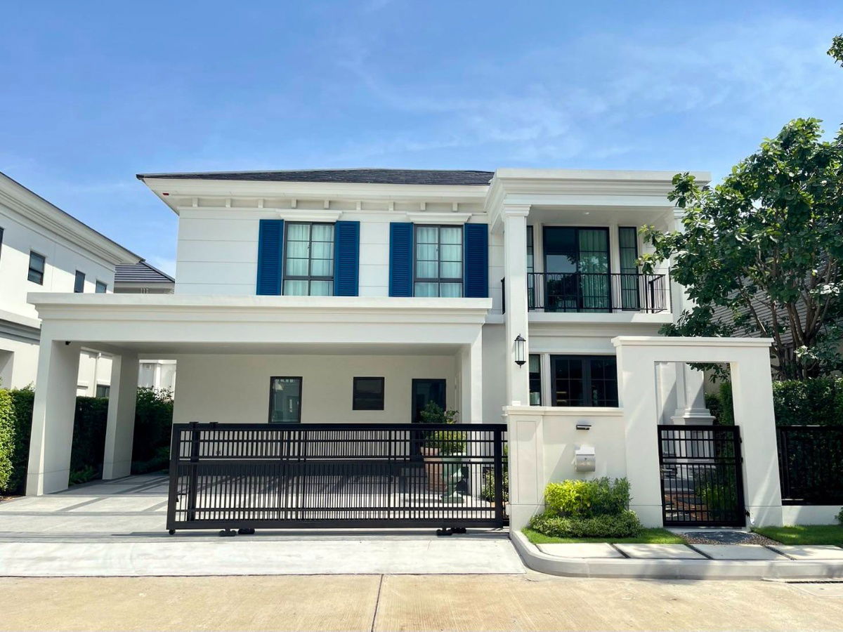 รูป 🏡 ขายบ้านเดี่ยวระดับพรีเมียม โครงการเศรษฐสิริ งามวงศ์วาน ทำเลศักยภาพ ใกล้จุดขึ้น-ลงทางด่วน เชื่อมต่อใจกลางเมืองได้อย่างสะดวกสบาย - รูปที่ 4/8