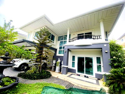 Houses for rent วิทยาลัยเทคโนโลยีชลบุรี : 2-storey detached house for rent, Supalai Parkville Village, Phraya Satta-Sukhumvit, Chonburi