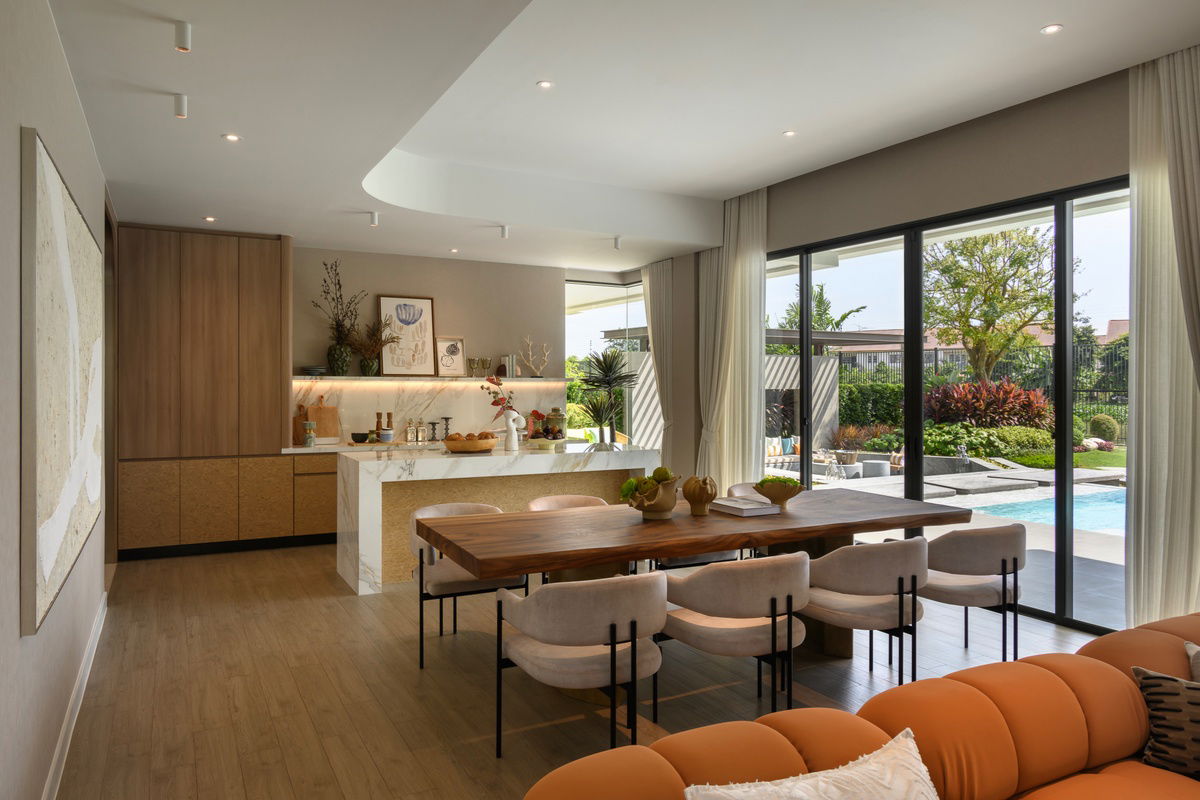 picture Show Home for Sale at “Saran Siri Bangna” – The River Model | Fully Furnished, Move-in Ready!  - 8/12