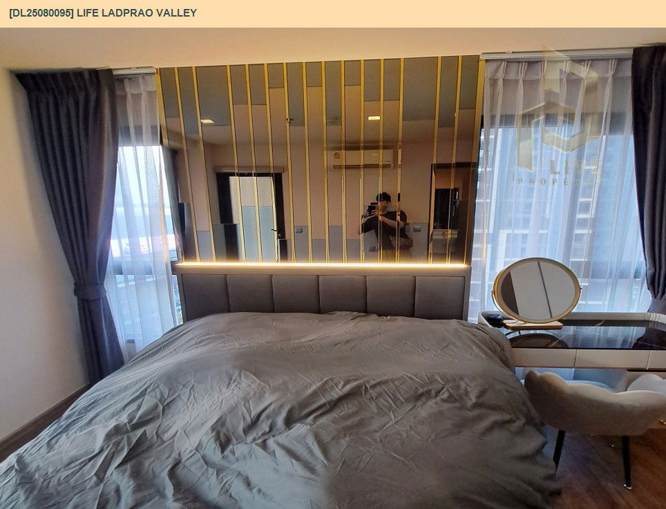 รูป MDL25080095 ให้เช่าคอนโด ไลฟ์ ลาดพร้าว แวลลีย์ (Life Ladprao Valley) ใกล้ BTS ห้าแยกลาดพร้าว พร้อมเข้าอยู่ โทรด่วน 0638692663 LineID @655ebbvc - รูปที่ 5/22