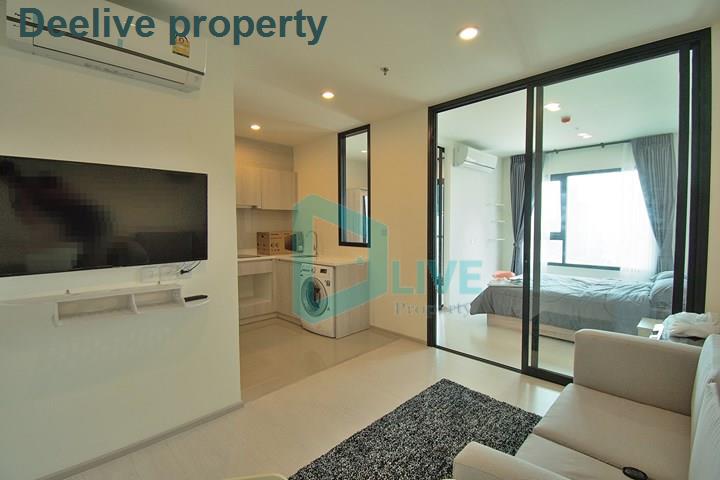 picture DL005727 Condo for rent, Life Asoke - Rama 9 near MRT พระราม 9, ready to move in, call urgently 0656133286 LineID @655ebbvc - 1/8