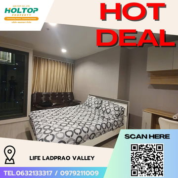 #R5549 🎉 050868 ให้เช่าคอนโด Life Ladprao Valley 