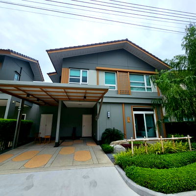 Twin houses for sale Khlong Luang Pathumthani : House for sale ready to move-in at Anasiri Rangsit-Khlong3 by Sansiri