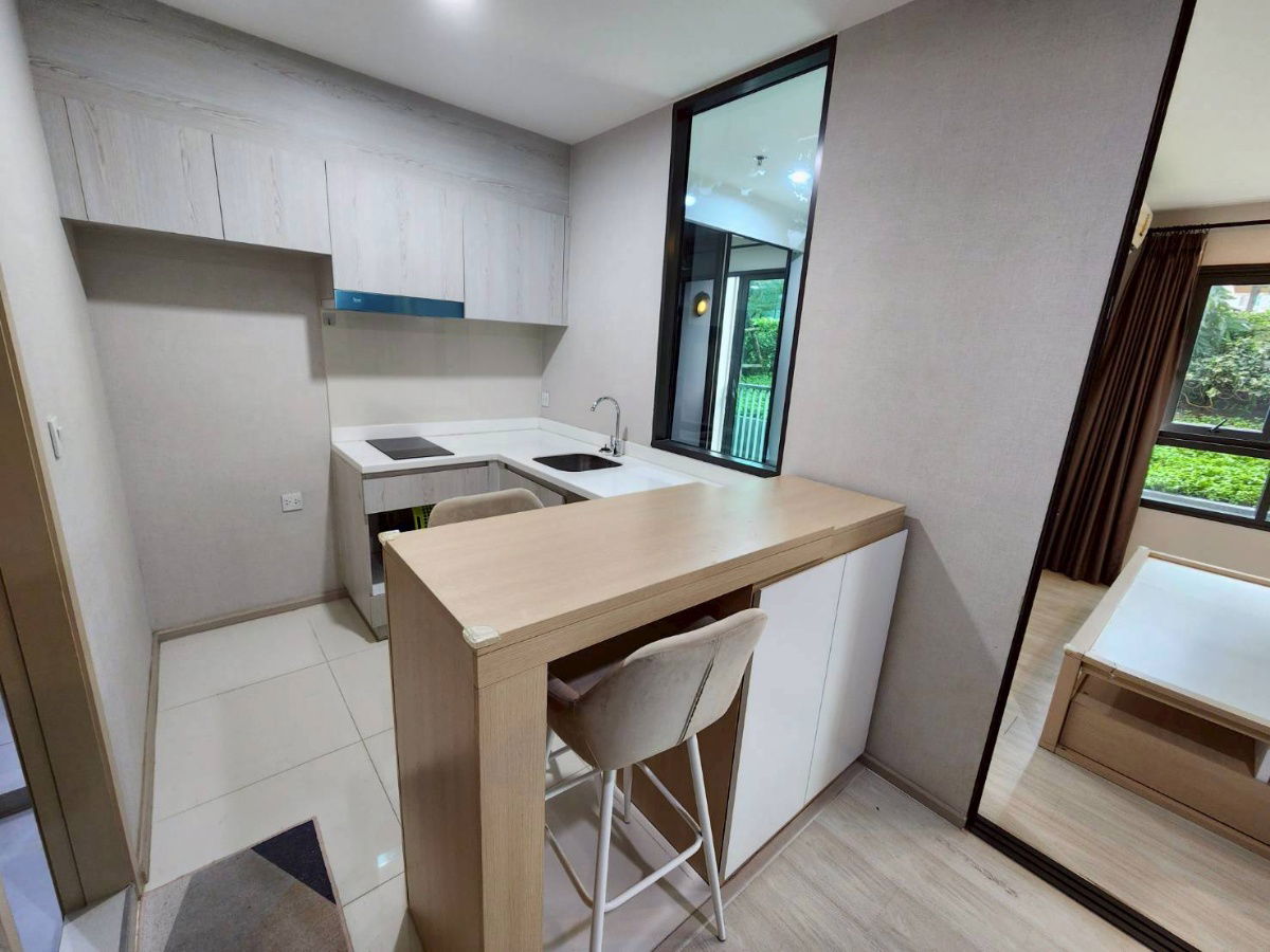 รูป ขายถูก คอนโด Life ปิ่นเกล้า ติดรถไฟฟ้า 35 ตรม.1 ห้องนอน 1รับแขก ชั้น5 วิวสวน สไตล์บ้านพักตากอากาศ เพียง 2.99mb  - รูปที่ 6/20