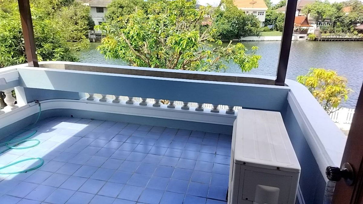 รูป ให้เช่า บ้านเดี่ยว 2 ชั้น 150 ตรว. สวย ๆ บรรยากาศร่มรื่น หลังบ้านติดทะเลสาป อยู่ ใกล้ BIG C แจ้งวัฒนะ - รูปที่ 35/37