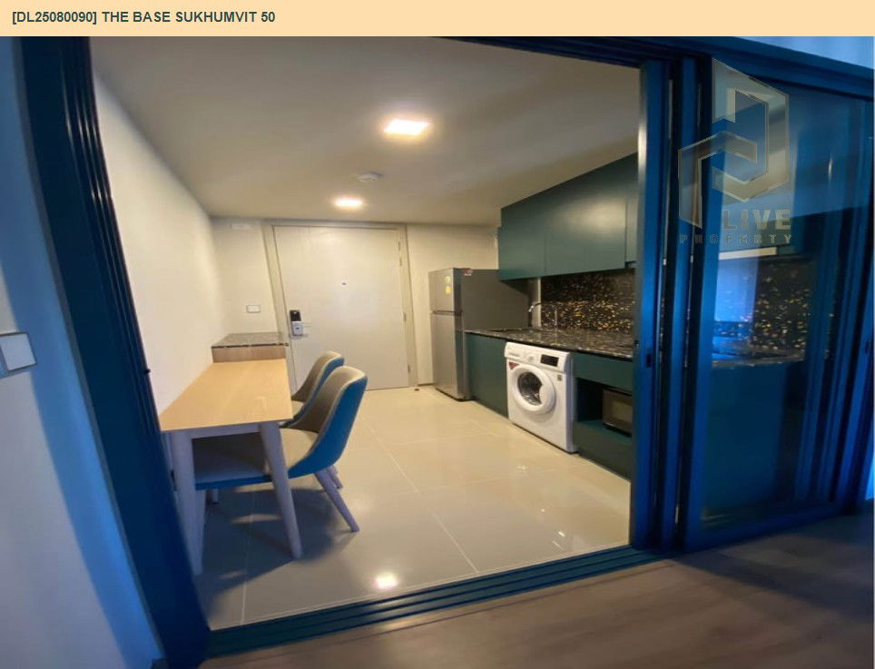 picture MDL25080090 Condo for rent, The Base Sukhumvit 50 near BTS On Nut, ready to move in, call urgently 0656133286 LineID @655ebbvc - 4/8