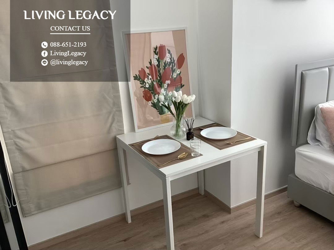 picture SR3P1U Condo For Rent The Rich Rama 9 - Srinakarin 28 Sq.M. Floor 16 line id : @livinglegacy - 6/10