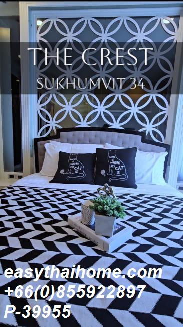 picture P-39955 🏢Condo for sell The Crest Sukhumvit 34 fully furnished. - 14/15