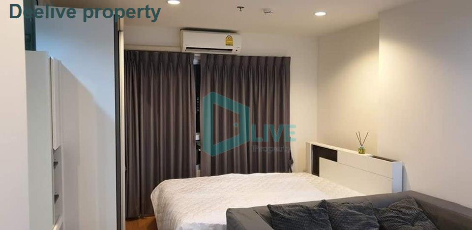 picture DL009125 Condo for rent, Lumpini Place Srinakarin - Huamark Station near Airport Rail Link Hua Mak, ready to move in, call urgently 0656133286 LineID @655ebbvc - 4/8