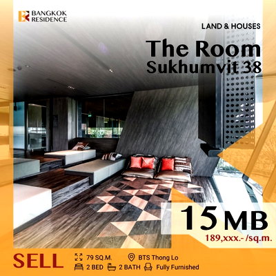 ขายคอนโด : ⚡Special Price! Available Now, ⚡The Room Sukhumvit 38 Near Thong lo