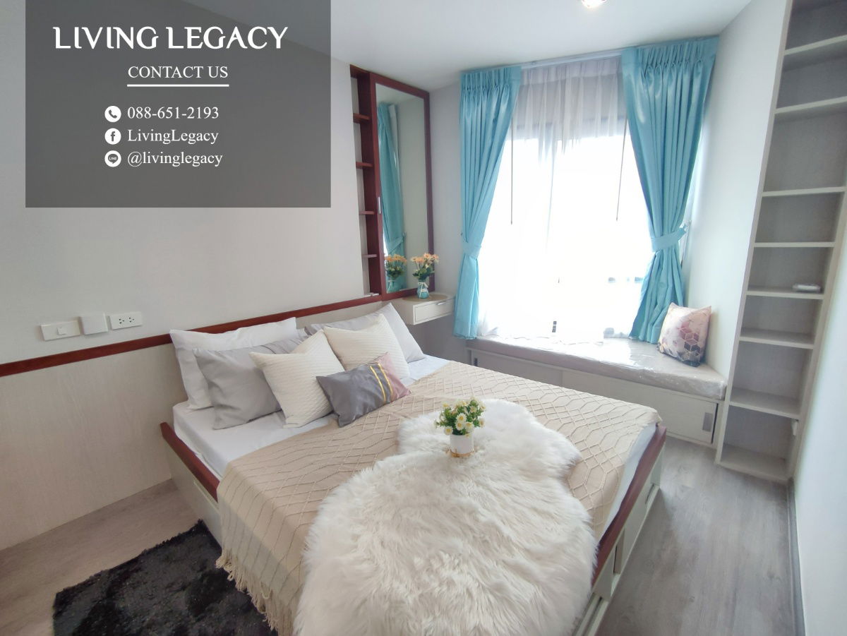 picture SIIC55 Condo For Rent Rich Park @ Triple Station 27 Sq.M. Floor 11 line id : @livinglegacy - 4/10