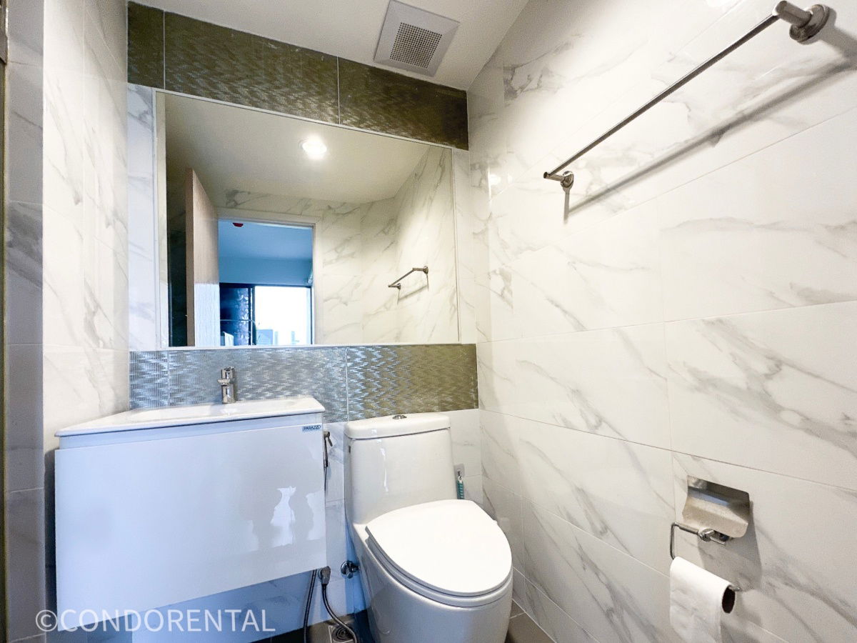 รูป Rise Rama 9 ห้องสวย ราคาดี สอบถามเพิ่มเติมได้ที่ Line @condorental - รูปที่ 10/12