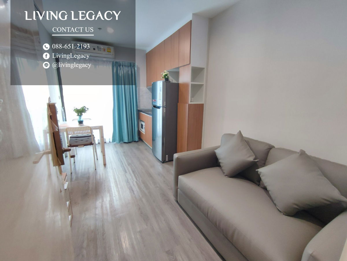 picture SIIC55 Condo For Rent Rich Park @ Triple Station 27 Sq.M. Floor 11 line id : @livinglegacy - 8/10