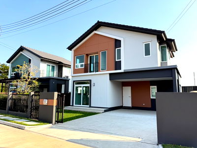 บ้านเดี่ยว เมืองนครราชสีมา โคราช : ขายบ้านเดี่ยว โครงการคุณภาพ ทำเลติดถนนใหญ่ ใกล้ มอเตอร์เวย์ M6