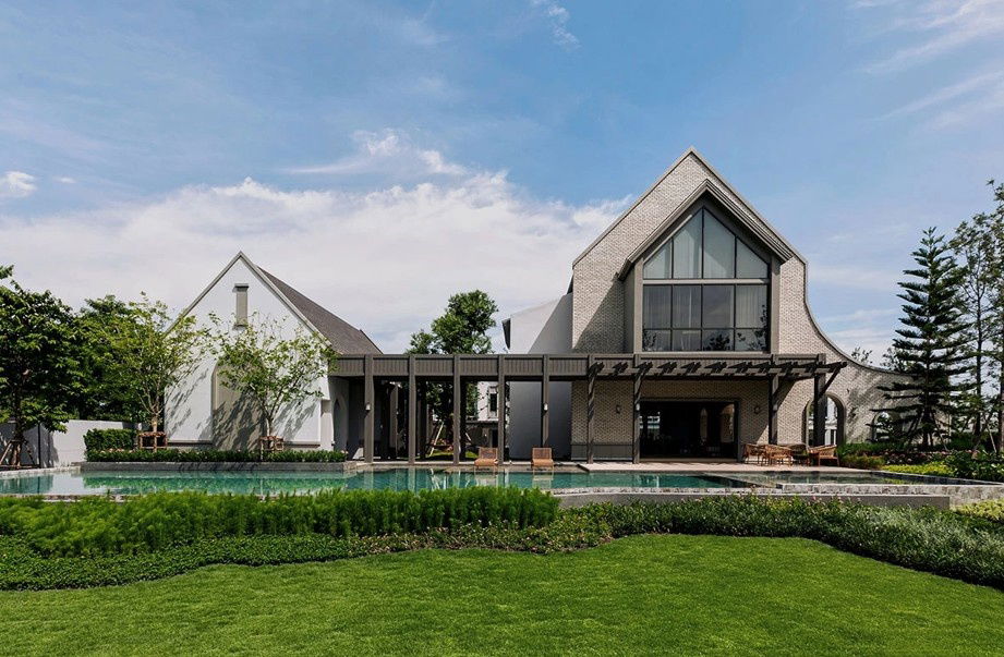 picture Saransiri Rama 2  for Sale (Fully Furnished Show House) , 91.5 sq.wah, next to Swimming Pool and Clubhouse Best Location  - 34/44