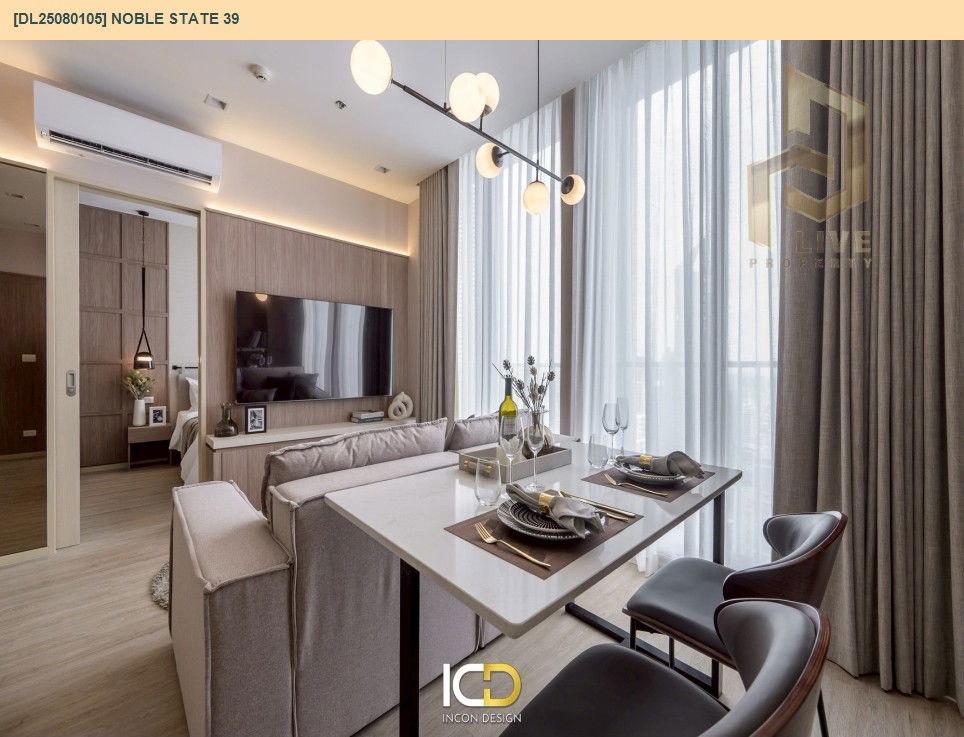 picture MDL25080105 Condo for rent, NOBLE STATE 39 near BTS Phrom Phong, ready to move in, call urgently 0656133286 LineID @655ebbvc - 19/23