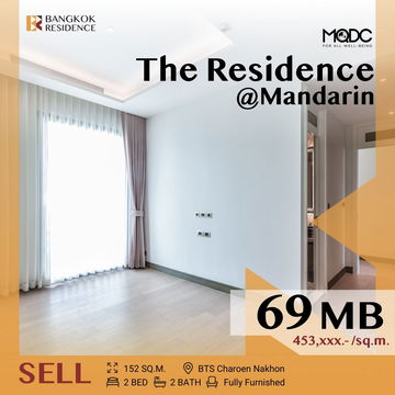 🔥Ultra luxury Riverfront Living 🔥 The Residence at Mandarin near BTS Khlong San