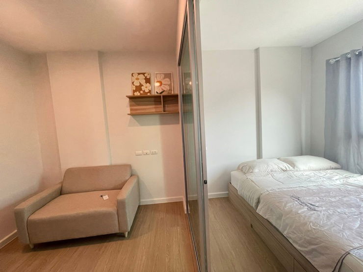 รูป ให้เช่า 🔥🔥Happy Condo Don Mueang The Terminal 🔥🔥 เฟอร์ใหม่ ครบ มีเครื่องซักผ้า ห้องใหม่ - รูปที่ 4/16