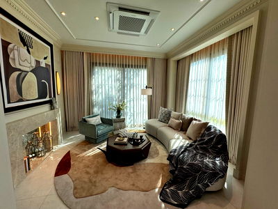 Houses for sale Bangkok : 🌟 Private Luxury Living  Narinsiri Krungthep Kreetha —Fully furnished, move-in ready home 4 bedrooms | 5 bathrooms   70MB*