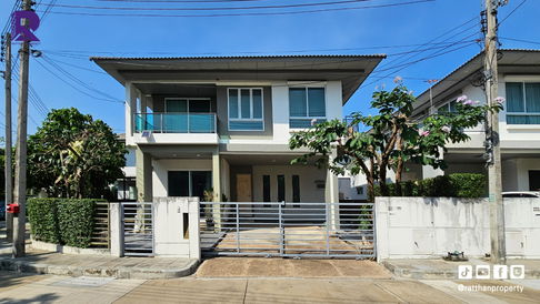 ขายบ้านเดี่ยว ฮาบิเทีย บอนด์ ราชพฤกษ์ หลังมุม ราคาถูก พร้อมอยู่ (SH018)