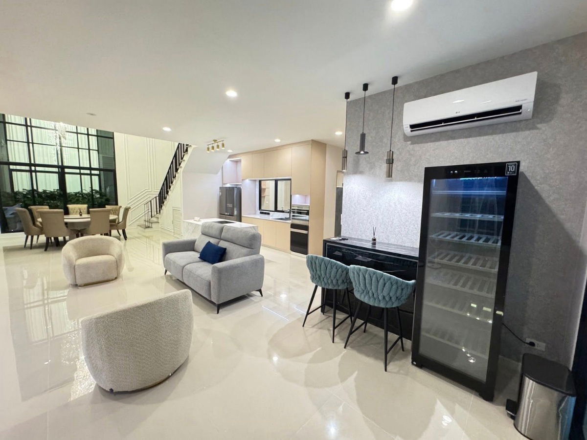 picture Single house for rent, Burasiri Panya Indra, beautiful, luxurious,Pet-friendly, ready to move in HSW0004 - 15/21
