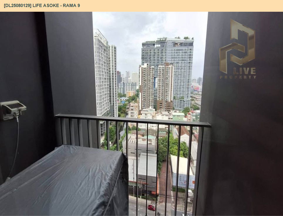 รูป DL25080129 ให้เช่าคอนโด ไลฟ์ อโศก - พระราม 9 (Life Asoke - Rama 9) ใกล้ MRT พระราม 9 พร้อมเข้าอยู่ โทรด่วน 0638692663 LineID @534wlwof - รูปที่ 7/7