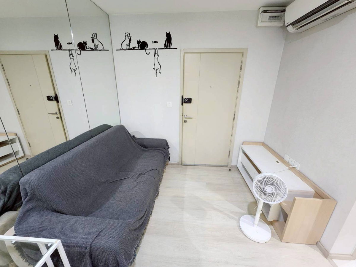 รูป ขายถูก คอนโด Life ปิ่นเกล้า ติดรถไฟฟ้า 35 ตรม.1 ห้องนอน 1รับแขก ชั้น5 วิวสวน สไตล์บ้านพักตากอากาศ เพียง 2.99mb  - รูปที่ 14/20