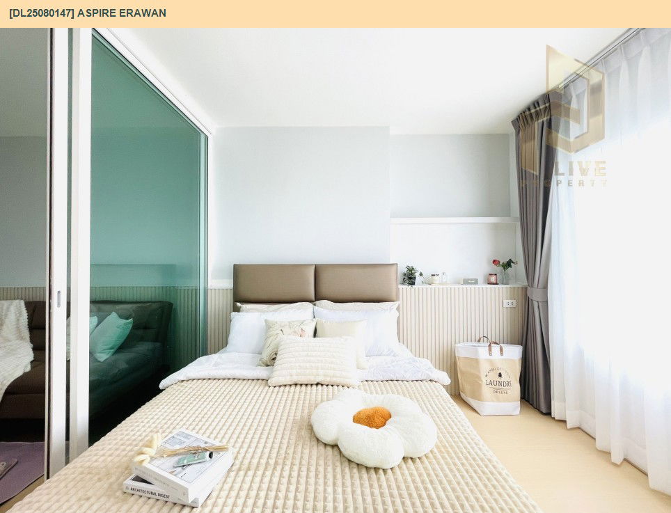 picture DL25080147 Condo for rent, Aspire Erawan near BTS Chang Erawan, ready to move in, call urgently 0656133286 LineID @655ebbvc - 3/11