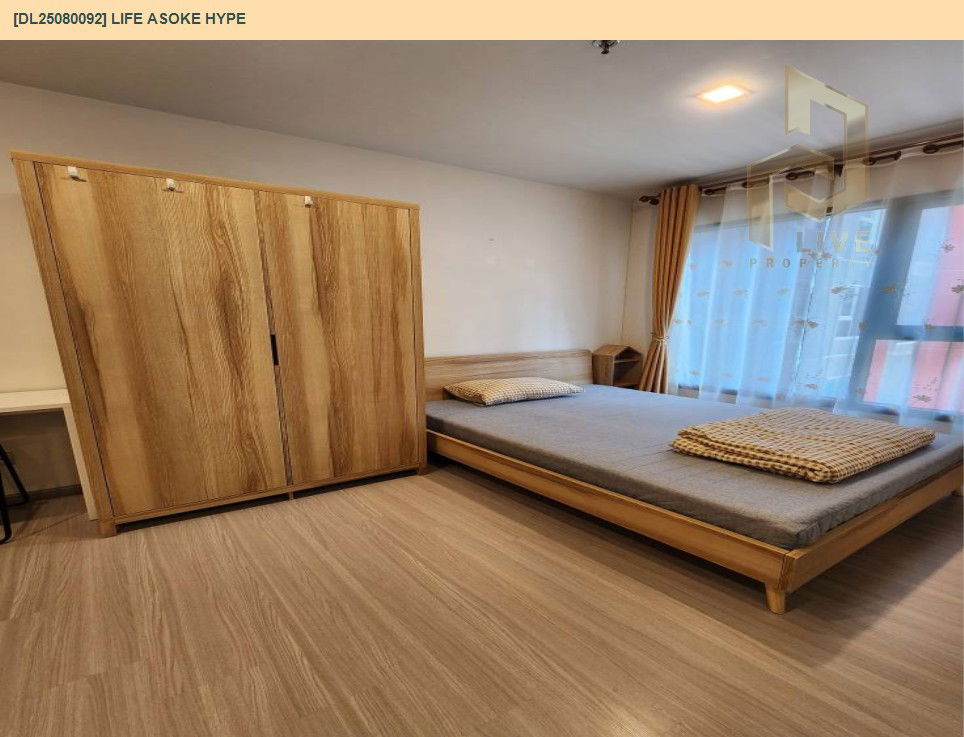 picture DL25080092 Condo for rent, Life Asoke Hype near MRT พระราม 9, ready to move in, call urgently 0656133286 LineID @534wlwof - 3/8