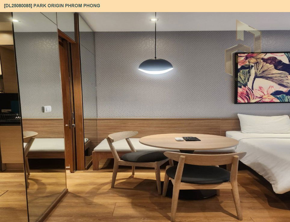 picture DL25080085 Condo for rent, PARK ORIGIN PHROM PHONG near BTS Phrom Phong, ready to move in, call urgently 0656133286 LineID @534wlwof - 6/8