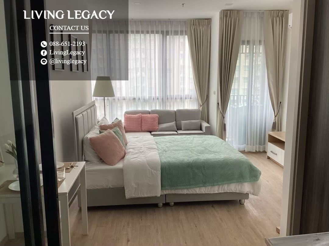 picture SR3P1U Condo For Rent The Rich Rama 9 - Srinakarin 28 Sq.M. Floor 16 line id : @livinglegacy - 1/10
