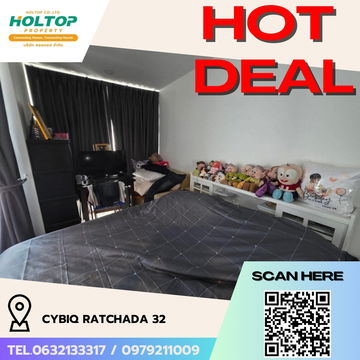 #R5516  🎉 050868 Condo for rent Cybiq Ratchada 32 