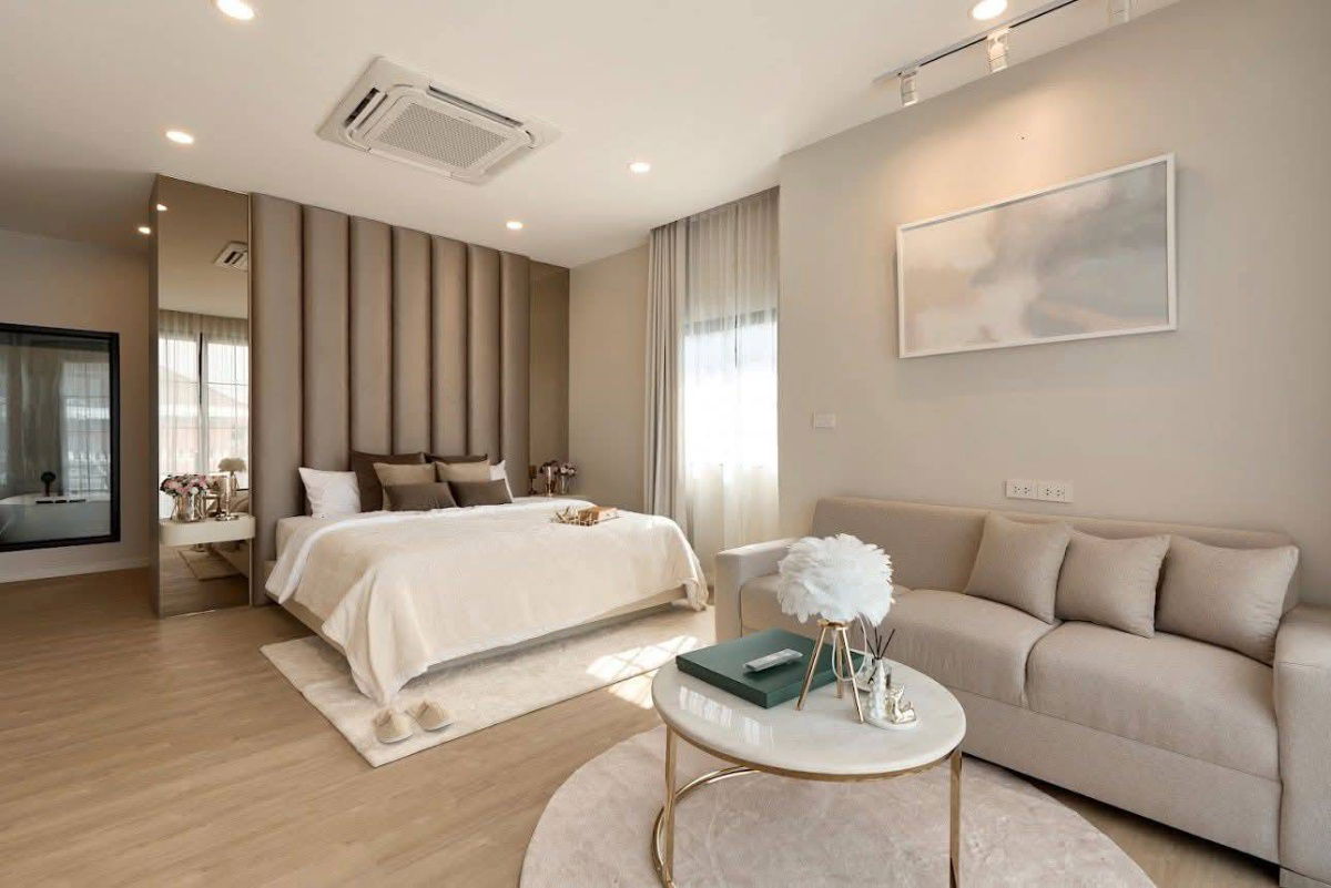 รูป ขาย Luxury Pool Villa สุดหรู ใจกลางเมืองเชียงใหม่ (แม่เหียะ) บ้านเดี่ยวพร้อมสระว่ายน้ำ แต่งครบ พร้อมเข้าอยู่! T.094-6511456 - รูปที่ 31/48