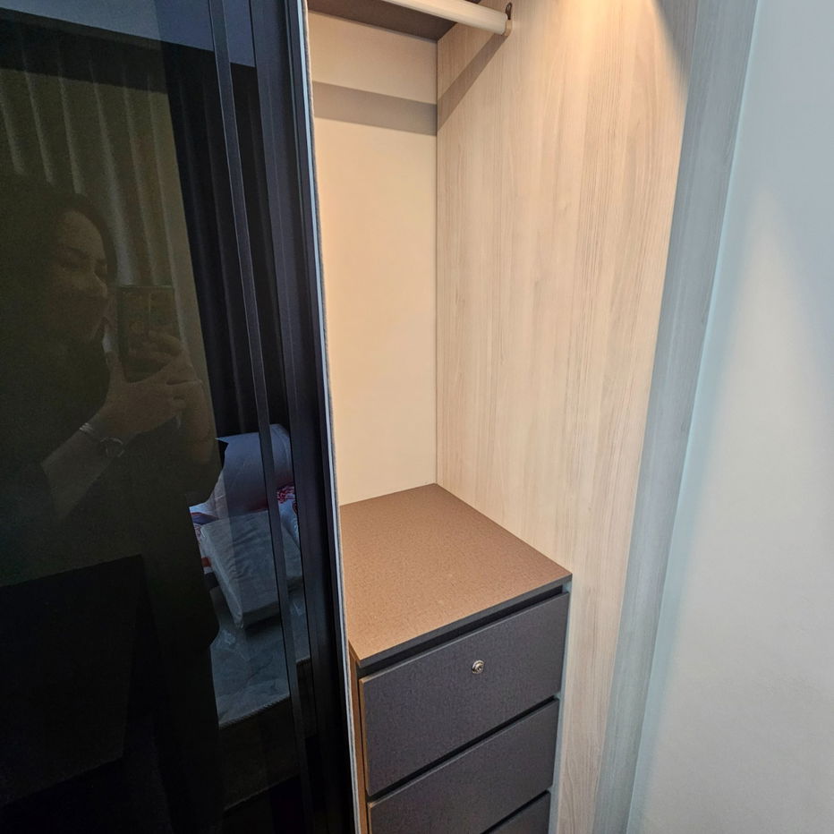 รูป ให้เช่า The Indeed Park Amata ห้องใหญ่ 42 ตรม 2 ห้องนอน 1 ห้องน้ำ 1 ห้องนั่งเล่นใหญ่ พร้อมเฟอนิเจอร์และเครื่องใช้ไฟฟ้า - รูปที่ 24/40