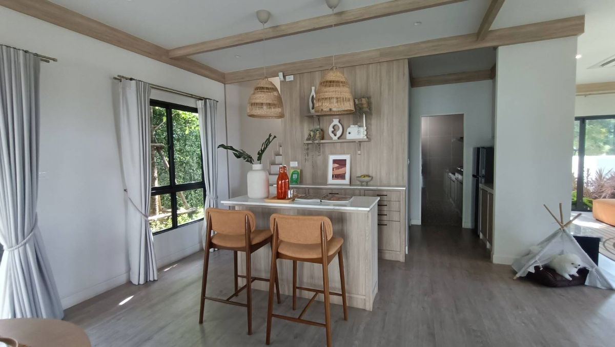 picture 🏡✨ Fully Furnished Show House for Sale – Corner Plot! Saransiri Thian Thale 30 Project | Lupin House No. 8/5 just a short walk to the Clubhouse - 4/16