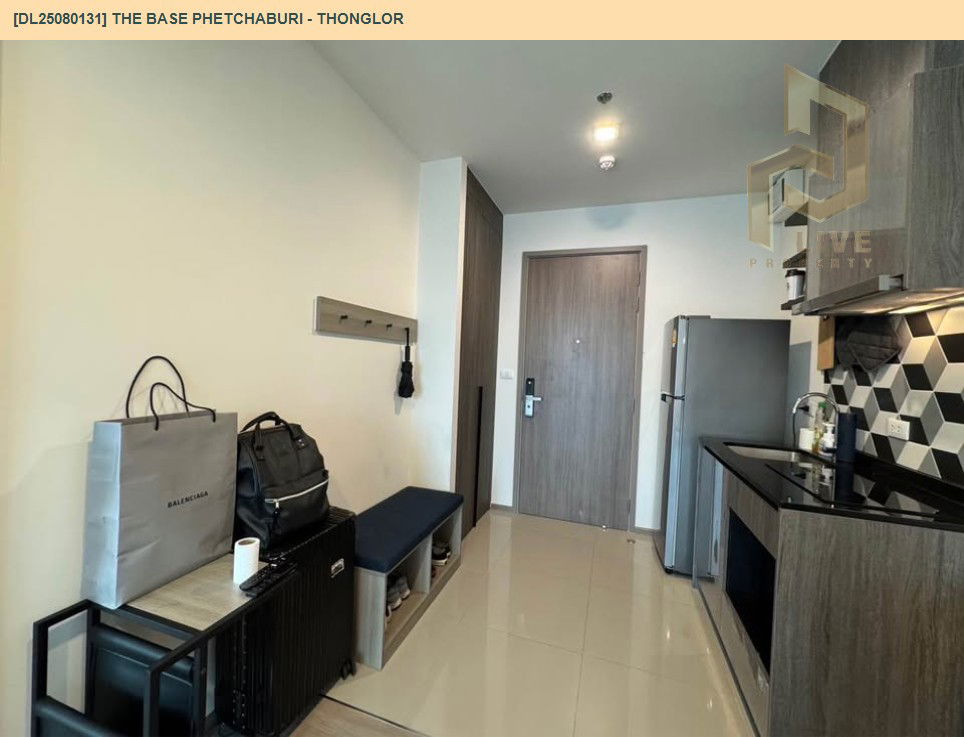 รูป MDL25080131 ให้เช่าคอนโด เดอะ เบส เพชรบุรี - ทองหล่อ (THE BASE Phetchaburi - Thonglor) ใกล้ BTS พร้อมพงษ์ พร้อมเข้าอยู่ โทรด่วน 0638692663 LineID @655ebbvc - รูปที่ 6/7