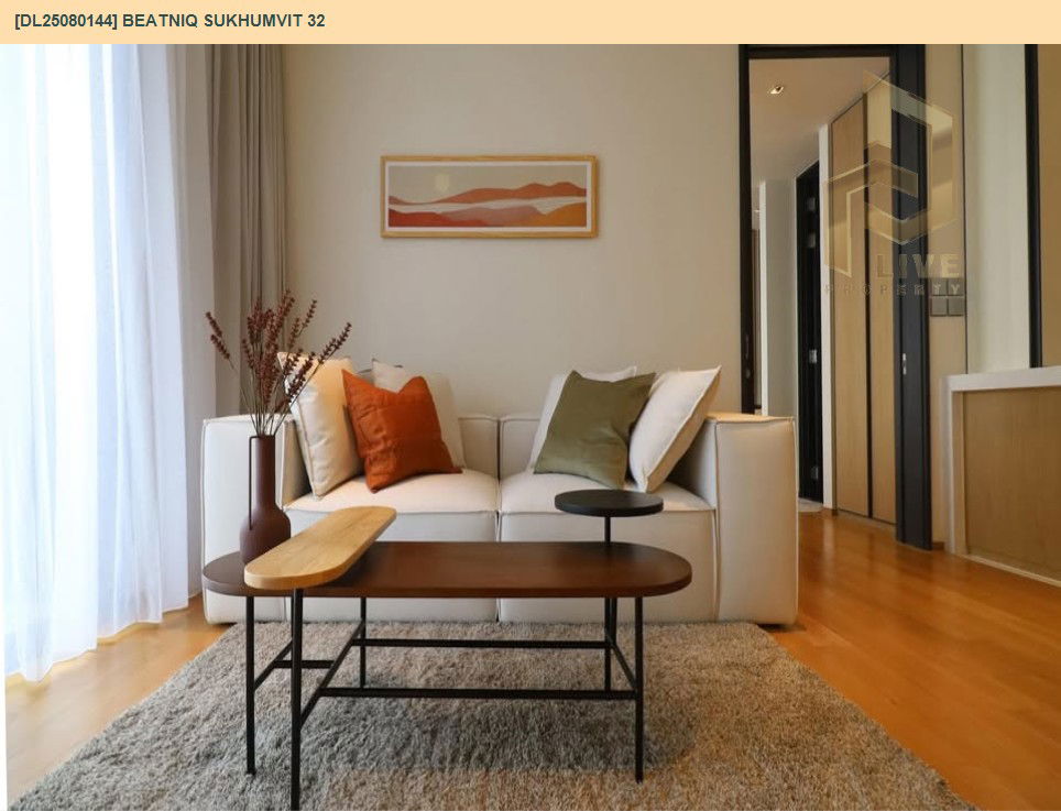 picture MDL25080144 Condo for rent, Beatniq Sukhumvit 32 near BTS Thong Lo, ready to move in, call urgently 0656133286 LineID @655ebbvc - 5/12