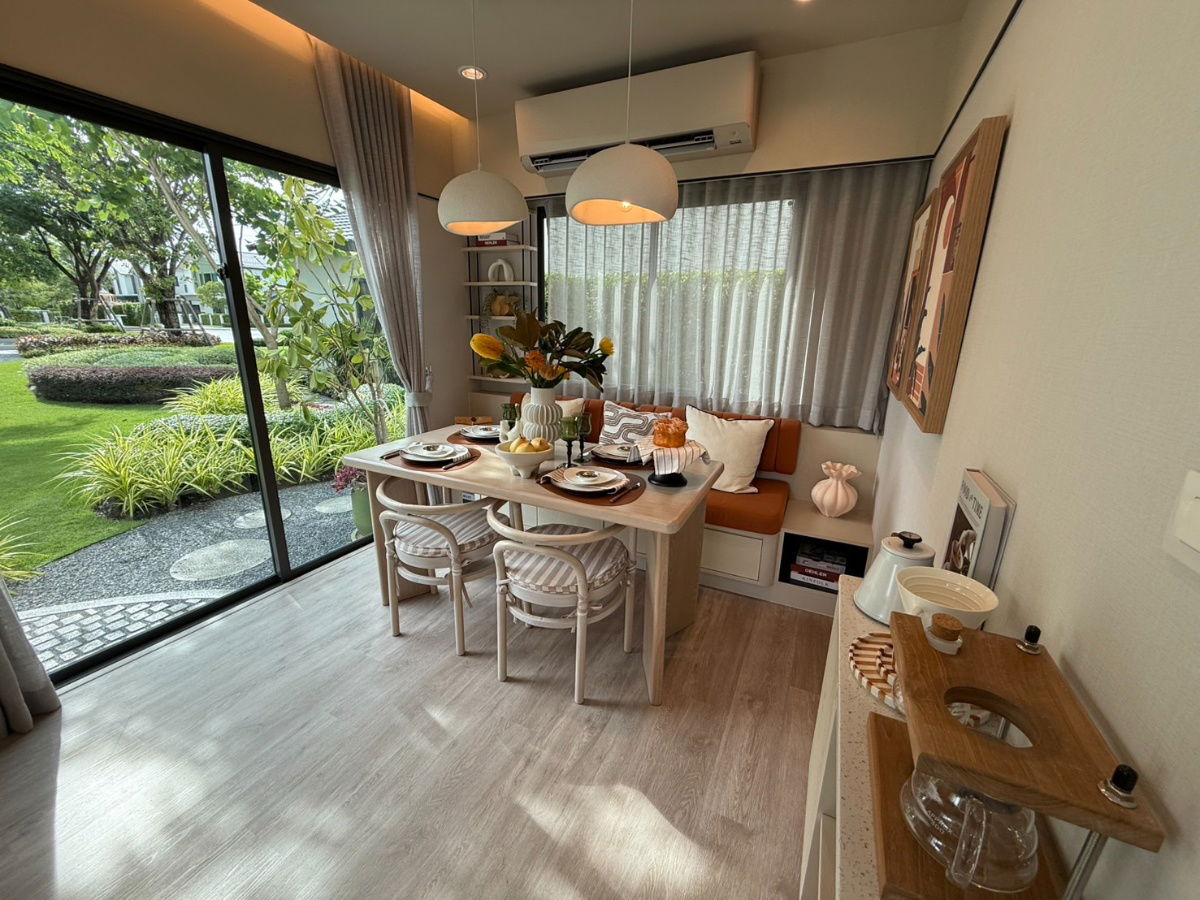 รูป ขายบ้านตัวอย่าง บ้านแฝด มุมส่วนตัว หน้าบ้านไม่ชนใคร 111/95 - รูปที่ 4/6